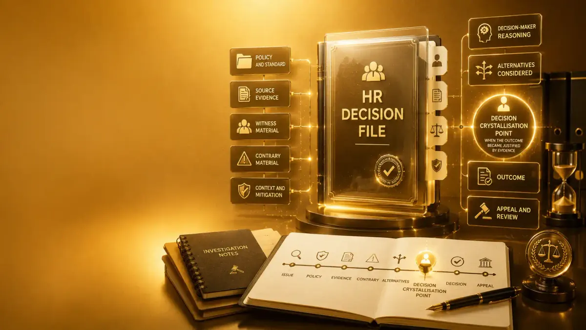 The HR Decision File: Why Fairness Fails When the Record Cannot Prove It insight image